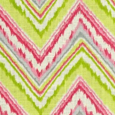 Dena Designs Chevron Charade Petal 900100 Linen Blend Upholstery