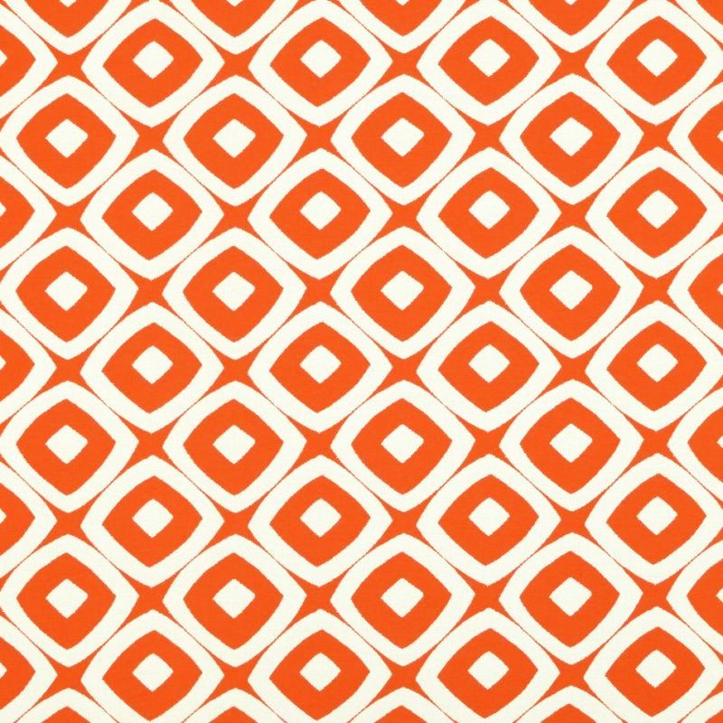 Covington Sd Sunblock 320 Orange Lattice Indoor Outdoor Upholstery
