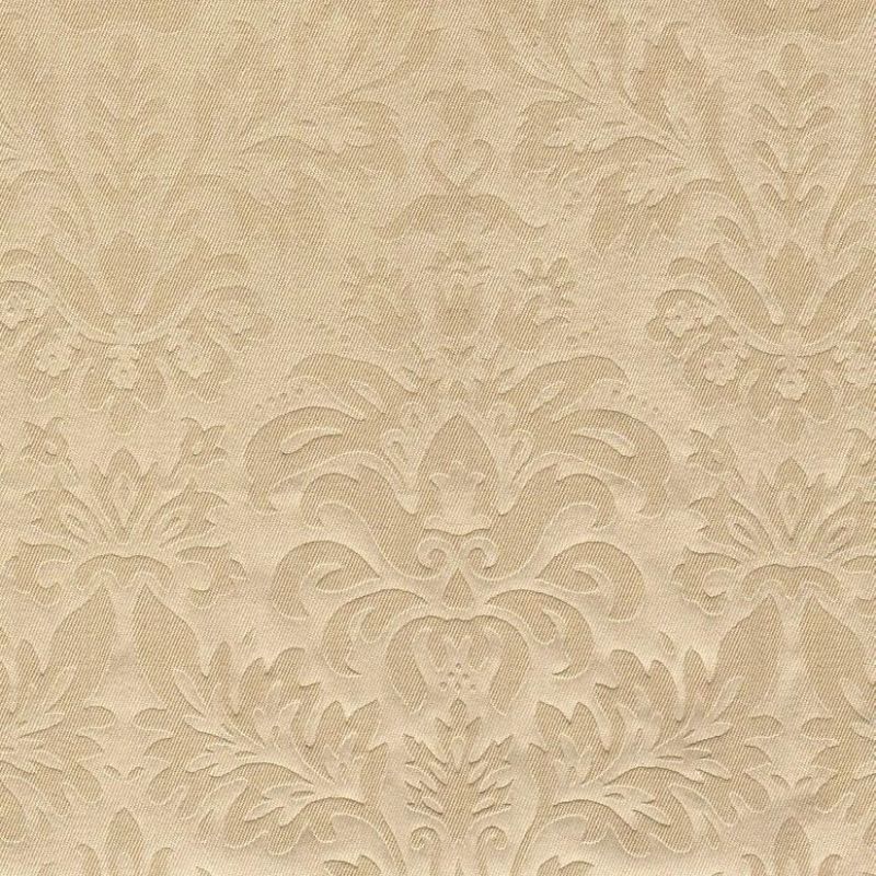 Everett Embossed Wool Floral Damask Upholstery And Drapery Fabric