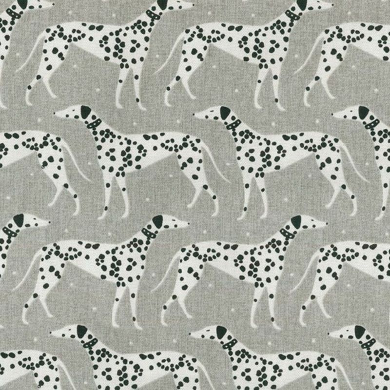 Novogratz Dapper Dalmation Grey 180091 Print Upholstery And