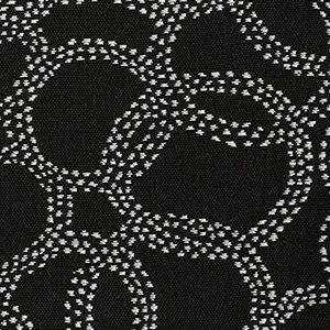 Bella Dura Hansel Black White Dot And Polka Dot Indoor Outdoor