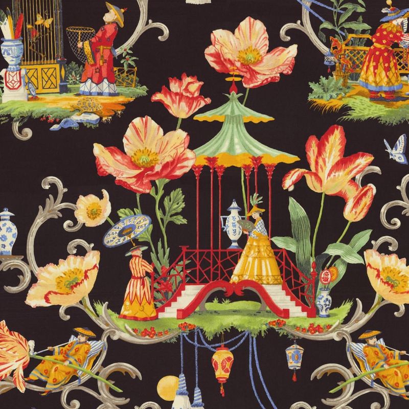 P/K Lifestyles EAST OF THE MOON NIGHT 150010 Print Fabric ...