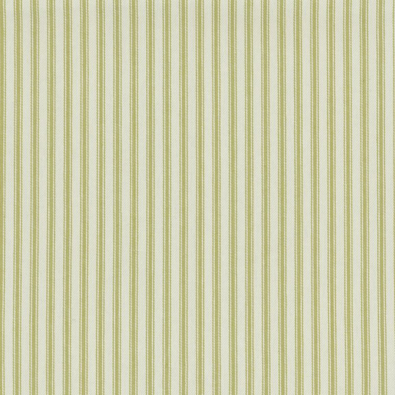 Waverly CLASSIC TICKING SAGE RB 652223 Ticking Stripe Print Upholstery